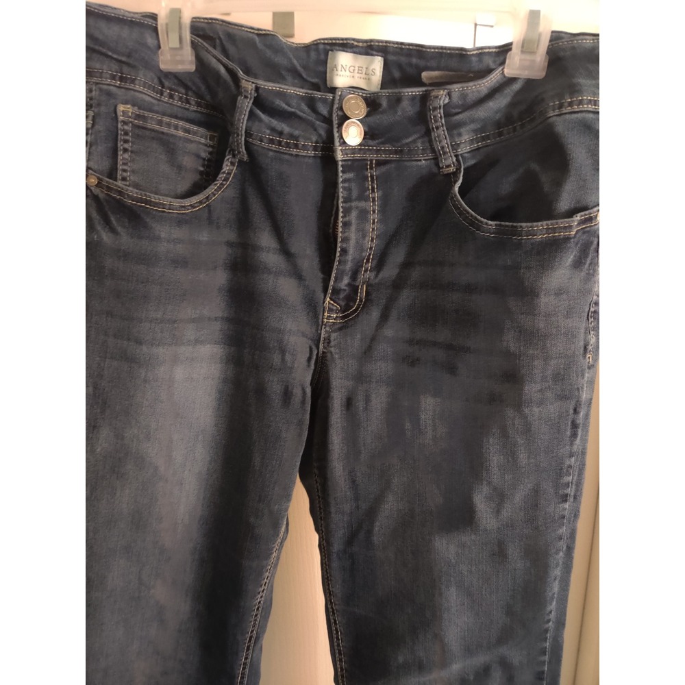Angels Forever Young Everflex Curvy Bootcut Jeans Medium Wash Size 14/32 - Picture 3 of 7